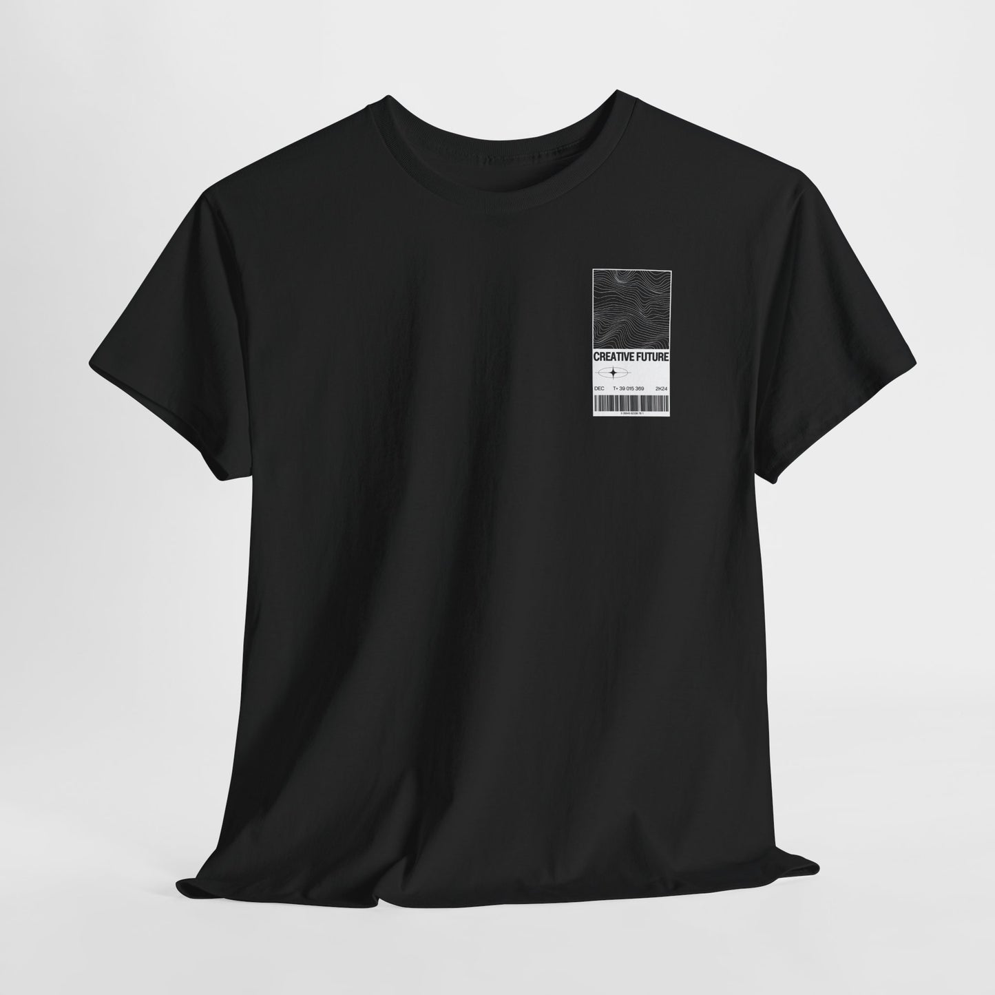 Creative Graphic Tee — 'CREATIVE' Retro Vaporwave Art T-Shirt