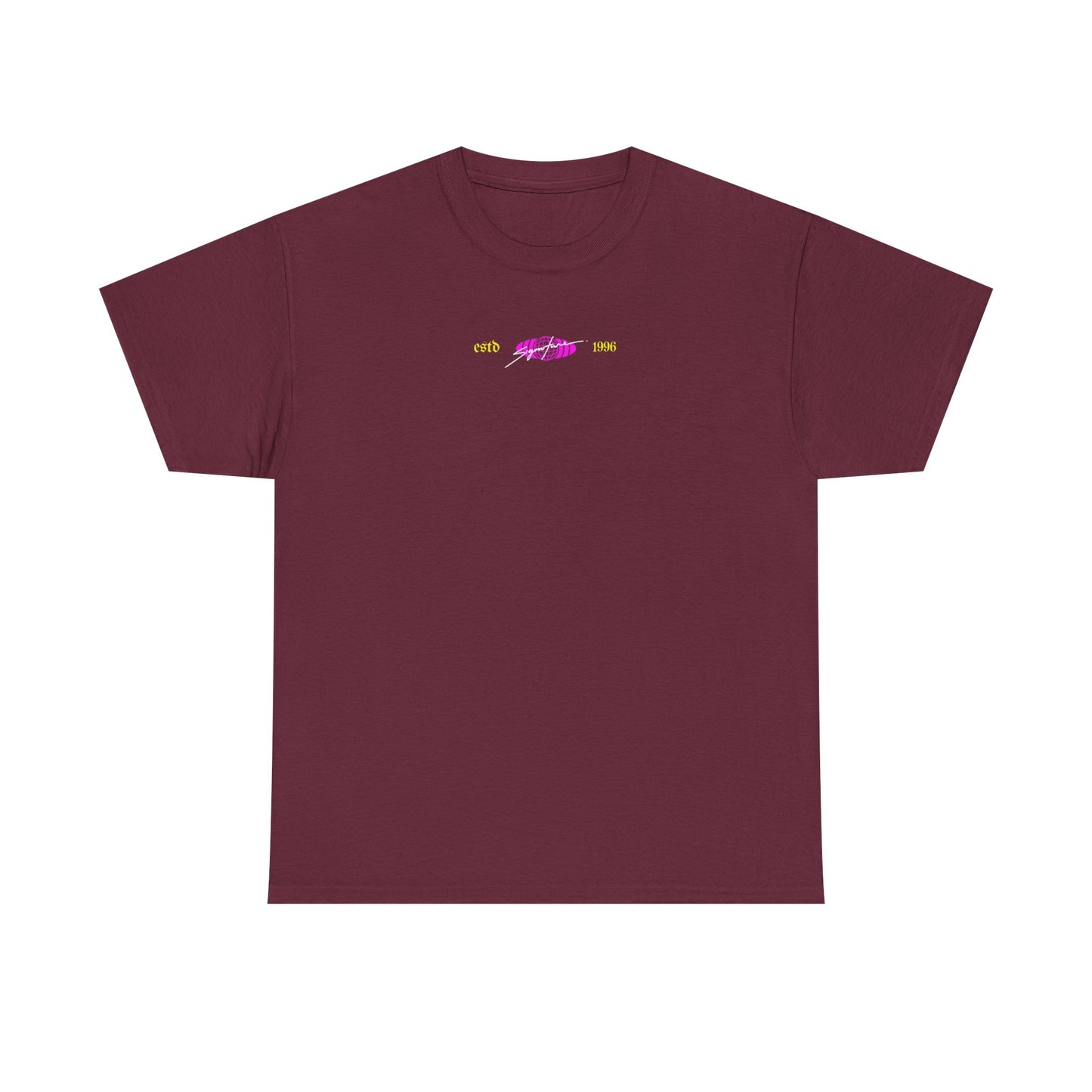 Fearless Statue Graphic Tee — Neon Streetwear T-Shirt