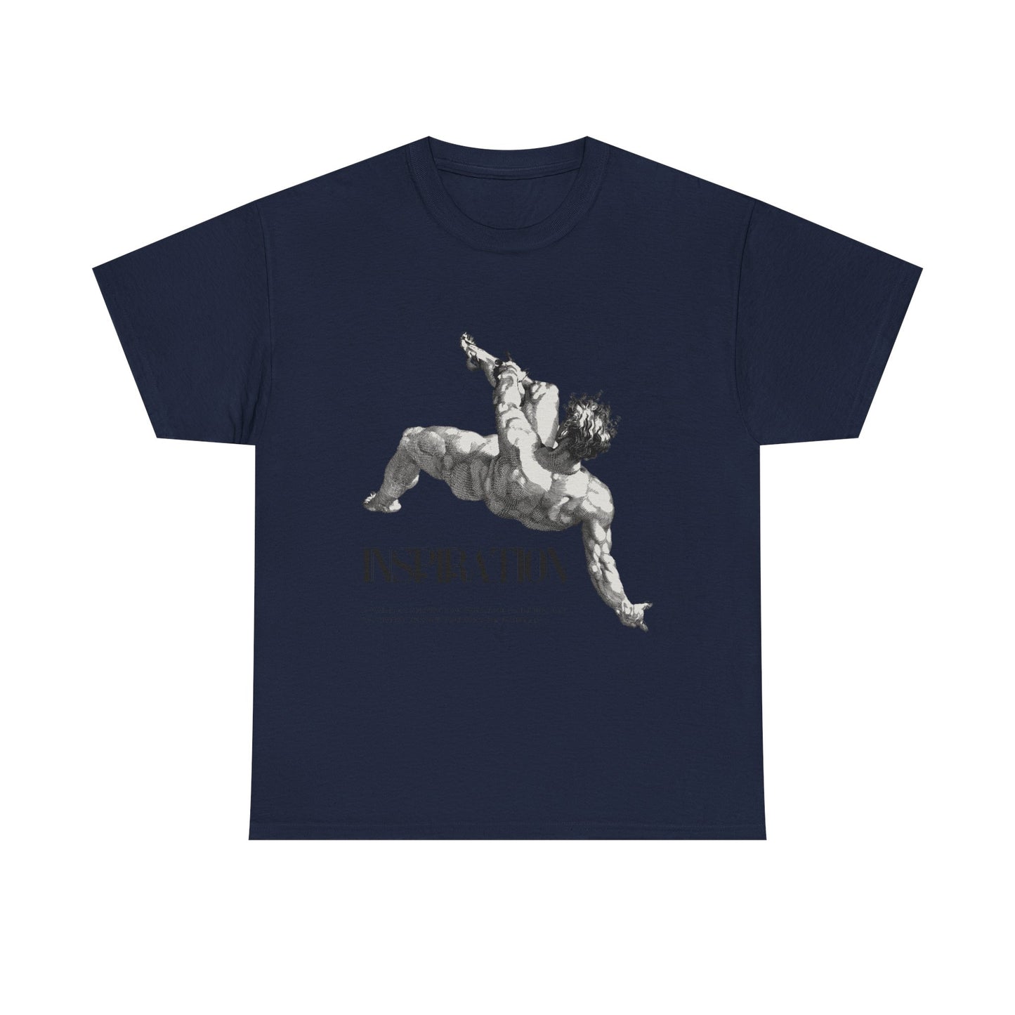 Inspiration Statue Art Tee — Classical Sculpture Graphic T-Shirt