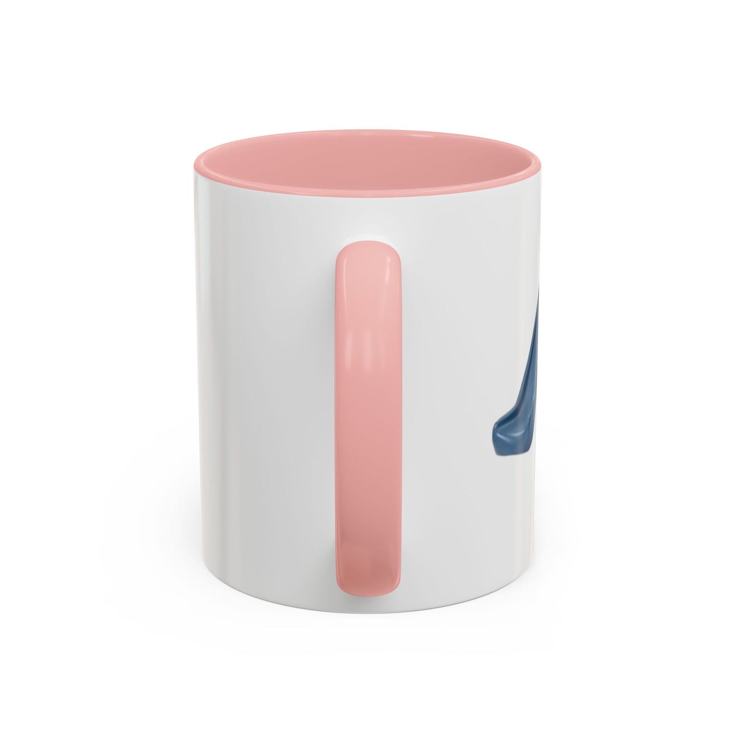 Cute Slide Cat Accent Coffee Mug — Cute Cat Coffee Cup (11/15oz)