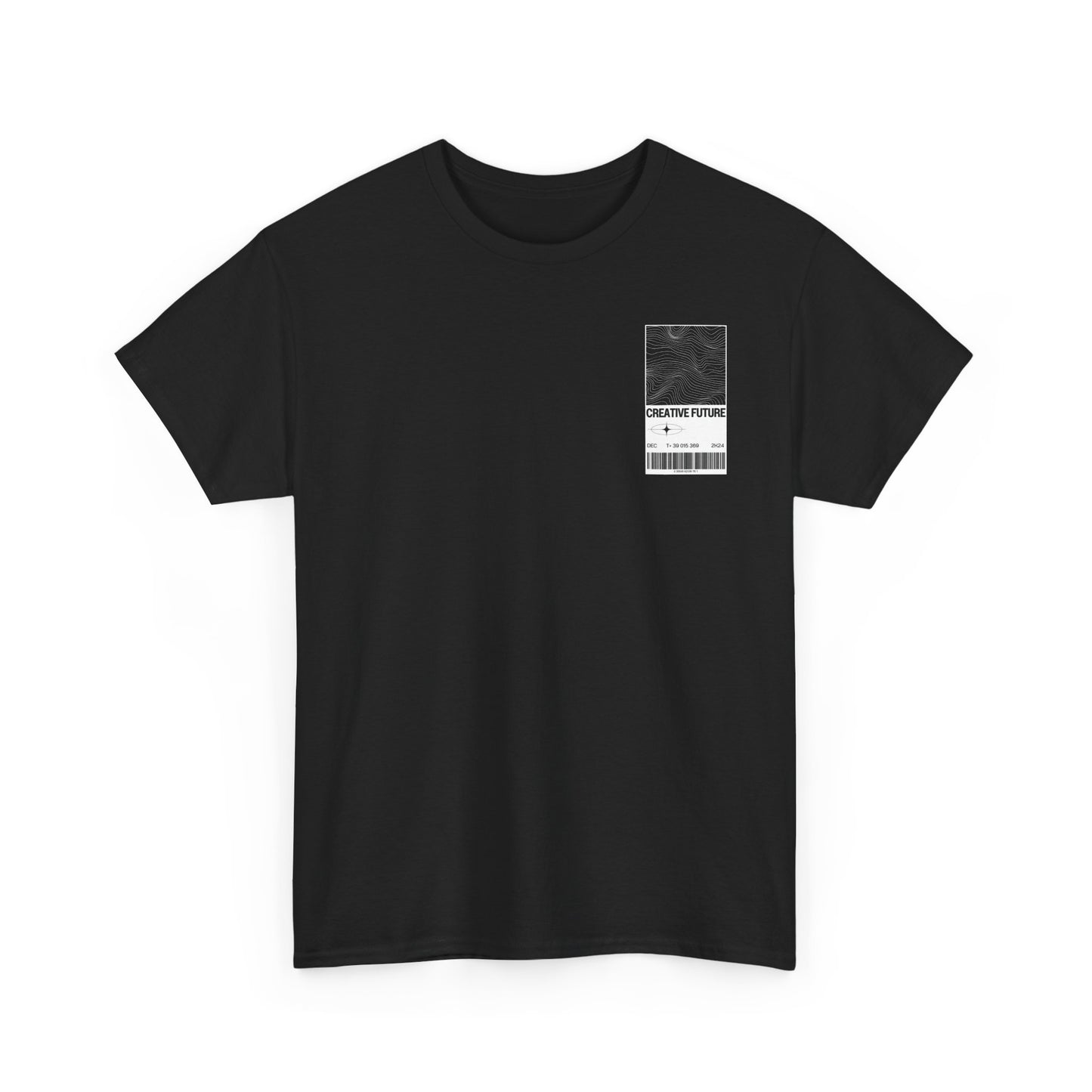 Creative Graphic Tee — 'CREATIVE' Retro Vaporwave Art T-Shirt