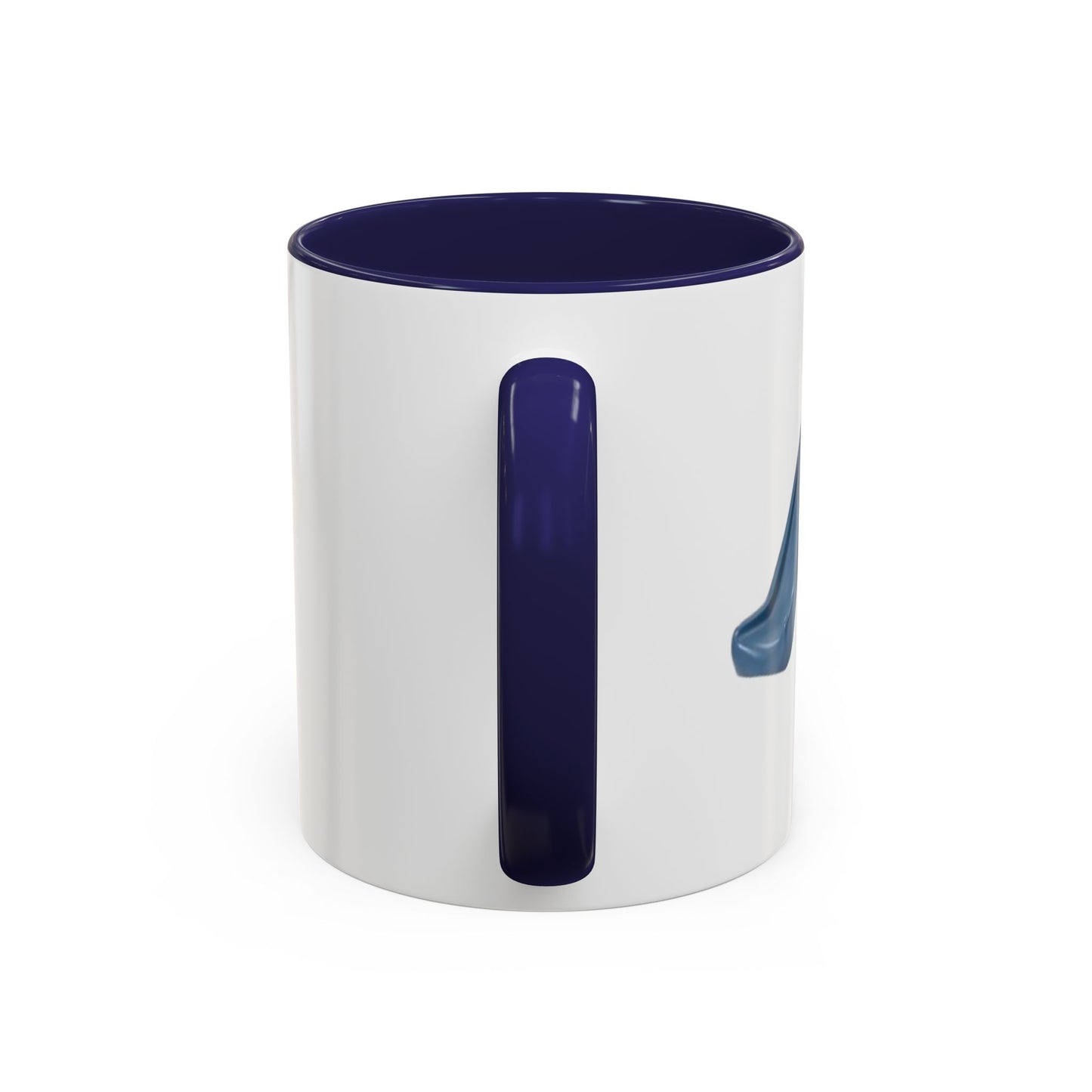 Cute Slide Cat Accent Coffee Mug — Cute Cat Coffee Cup (11/15oz)
