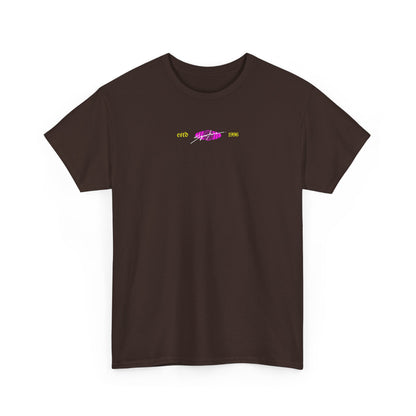 Fearless Statue Graphic Tee — Neon Streetwear T-Shirt