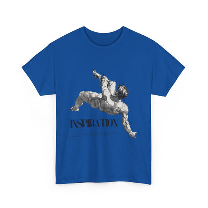 Inspiration Statue Art Tee — Classical Sculpture Graphic T-Shirt