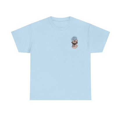 Abstract Mind Art Tee — Surreal Head Scribble Graphic T-Shirt