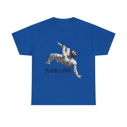 Inspiration Statue Art Tee — Classical Sculpture Graphic T-Shirt