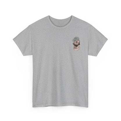 Abstract Mind Art Tee — Surreal Head Scribble Graphic T-Shirt