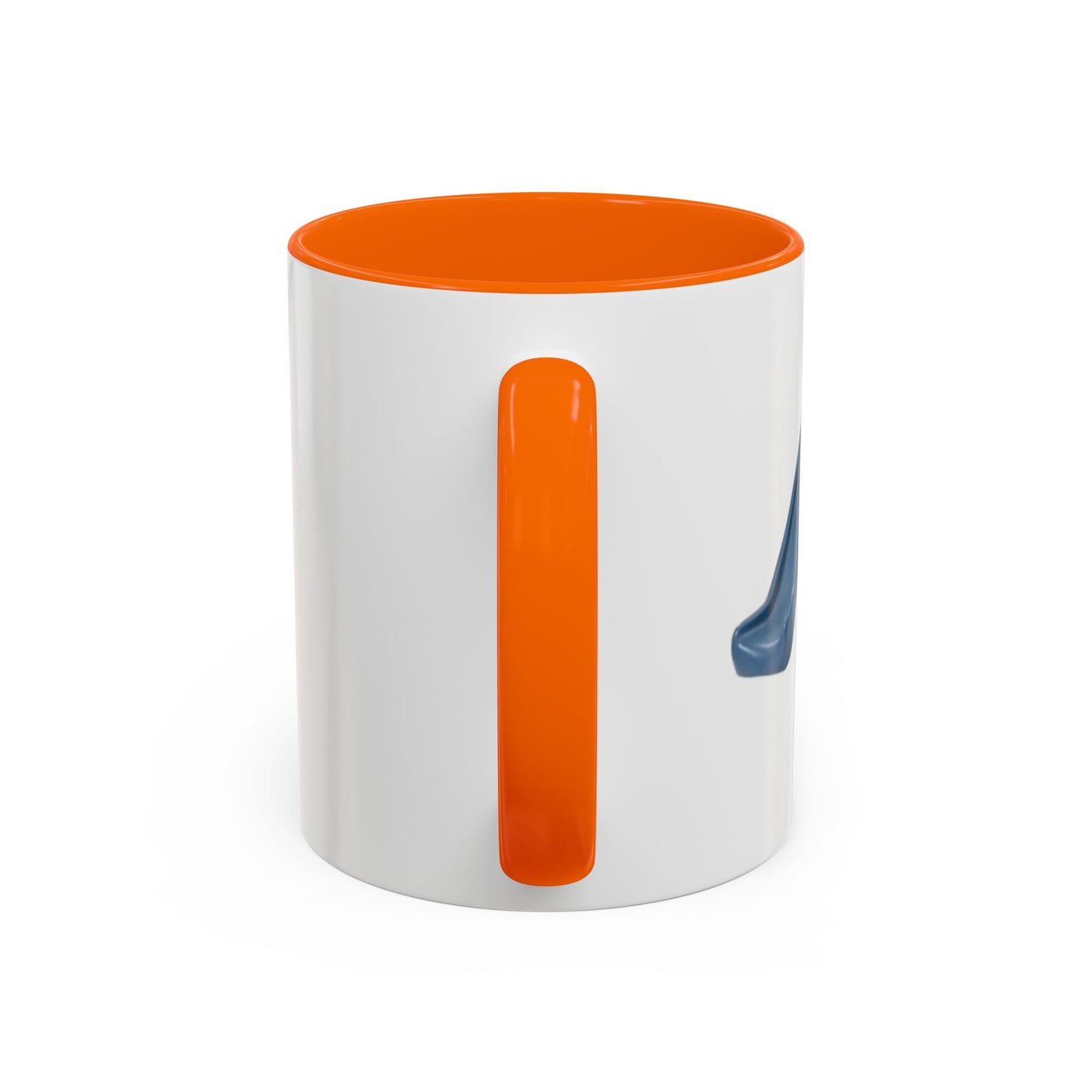 Cute Slide Cat Accent Coffee Mug — Cute Cat Coffee Cup (11/15oz)
