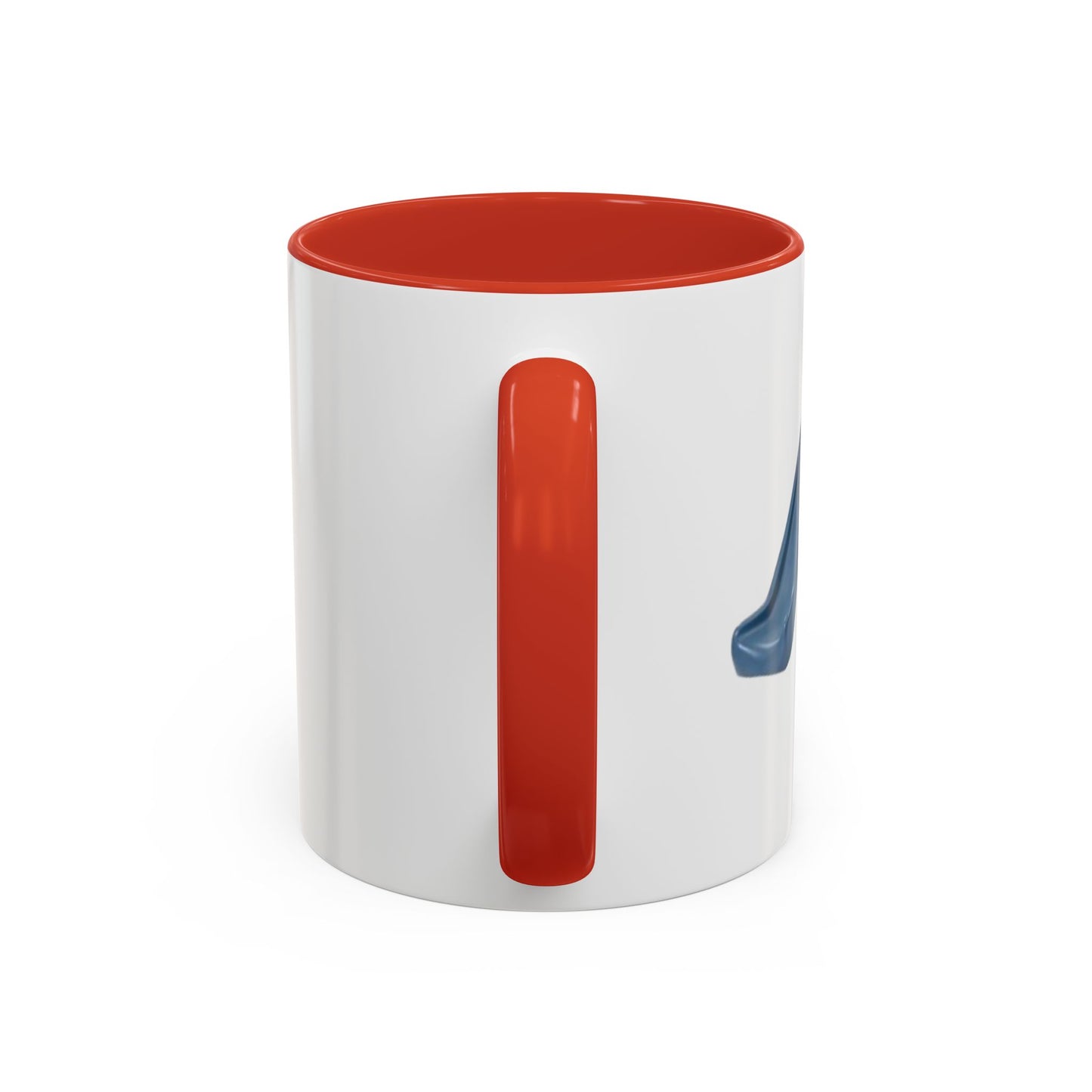 Cute Slide Cat Accent Coffee Mug — Cute Cat Coffee Cup (11/15oz)