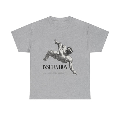 Inspiration Statue Art Tee — Classical Sculpture Graphic T-Shirt