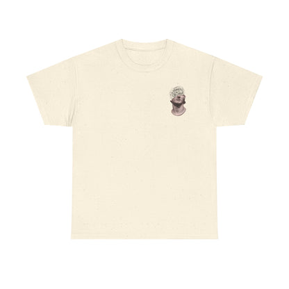 Abstract Mind Art Tee — Surreal Head Scribble Graphic T-Shirt