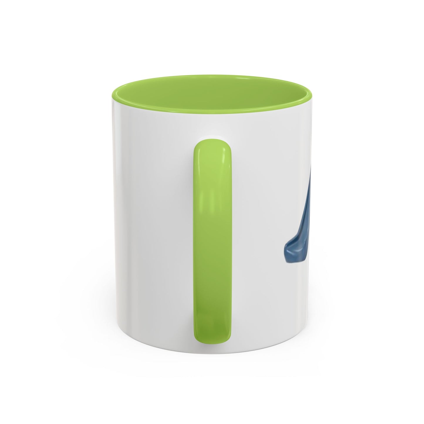 Cute Slide Cat Accent Coffee Mug — Cute Cat Coffee Cup (11/15oz)