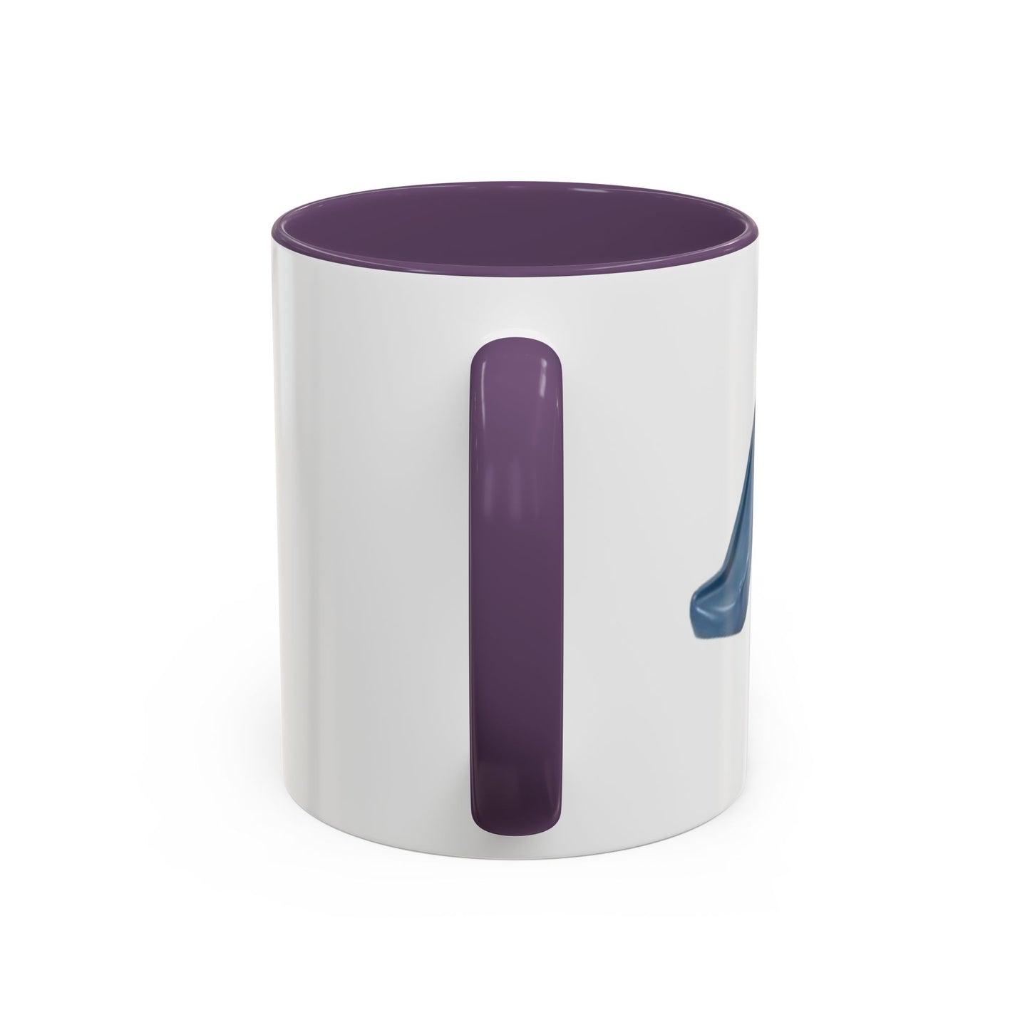 Cute Slide Cat Accent Coffee Mug — Cute Cat Coffee Cup (11/15oz)