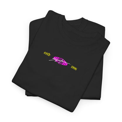 Fearless Statue Graphic Tee — Neon Streetwear T-Shirt