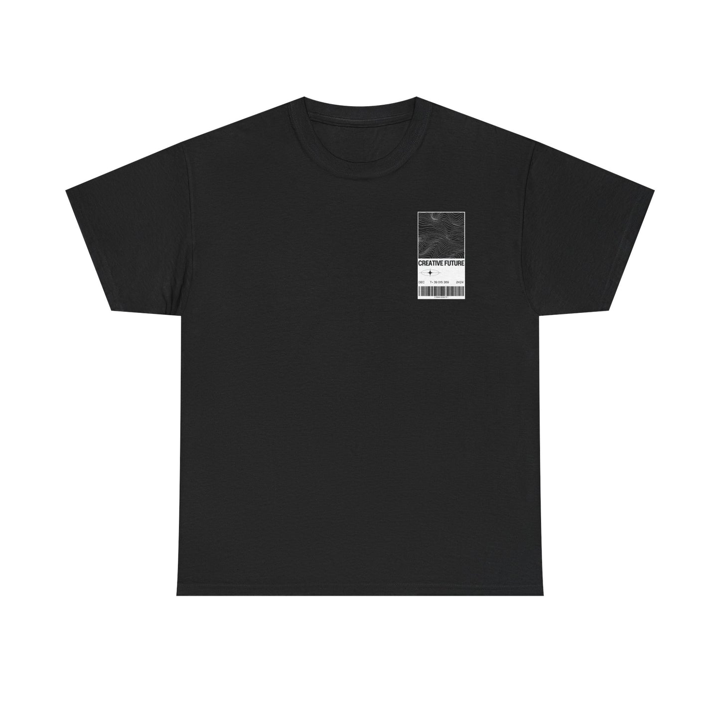 Creative Graphic Tee — 'CREATIVE' Retro Vaporwave Art T-Shirt