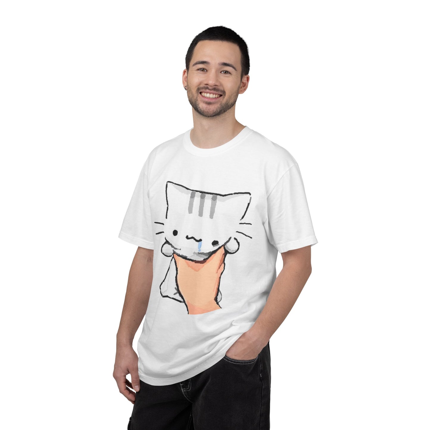Cute Kitty Face-Squish T-Shirt