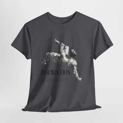 Inspiration Statue Art Tee — Classical Sculpture Graphic T-Shirt