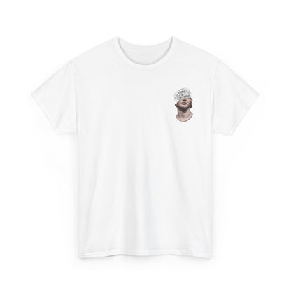 Abstract Mind Art Tee — Surreal Head Scribble Graphic T-Shirt