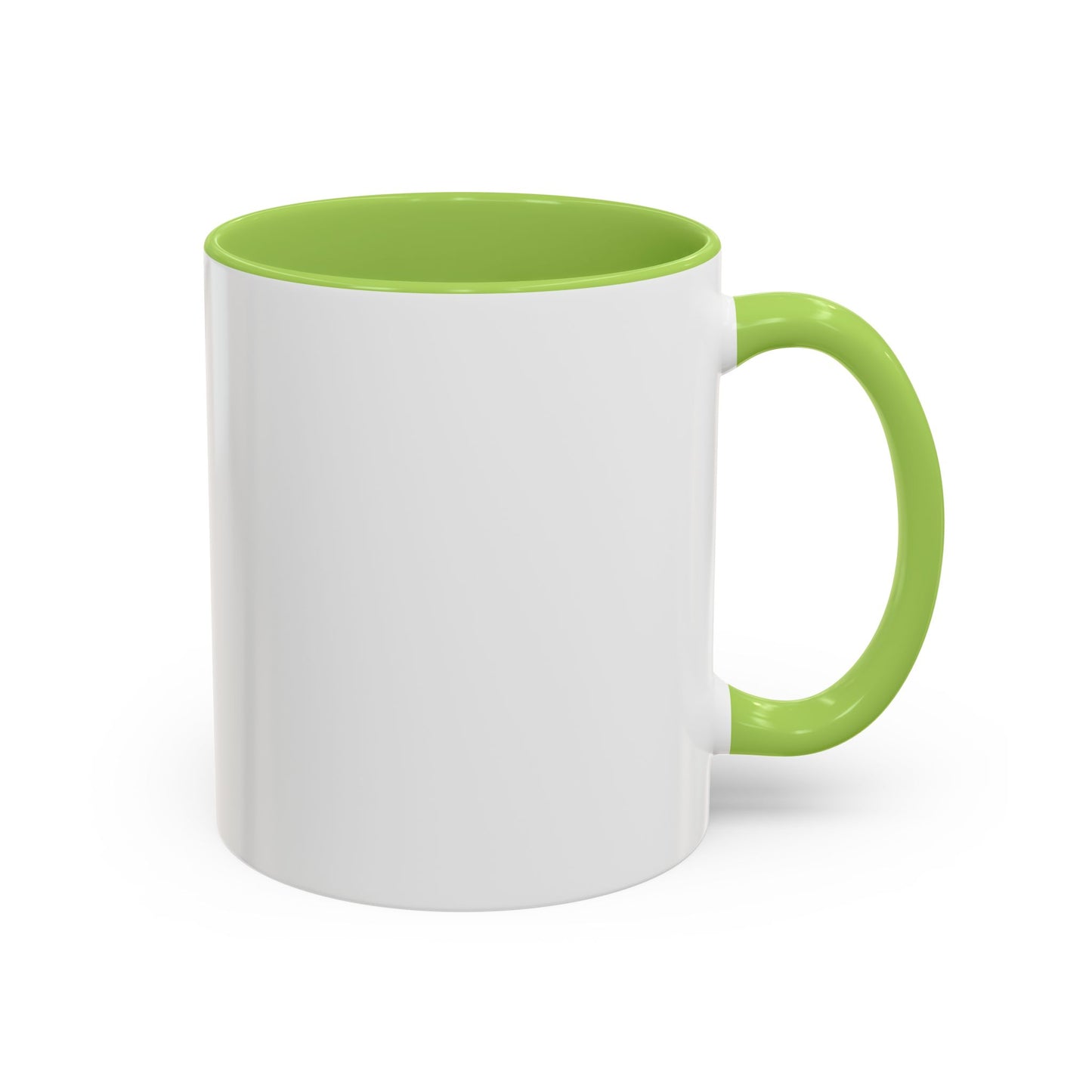 Cute Slide Cat Accent Coffee Mug — Cute Cat Coffee Cup (11/15oz)