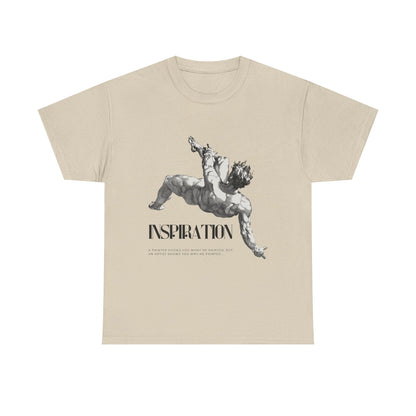 Inspiration Statue Art Tee — Classical Sculpture Graphic T-Shirt