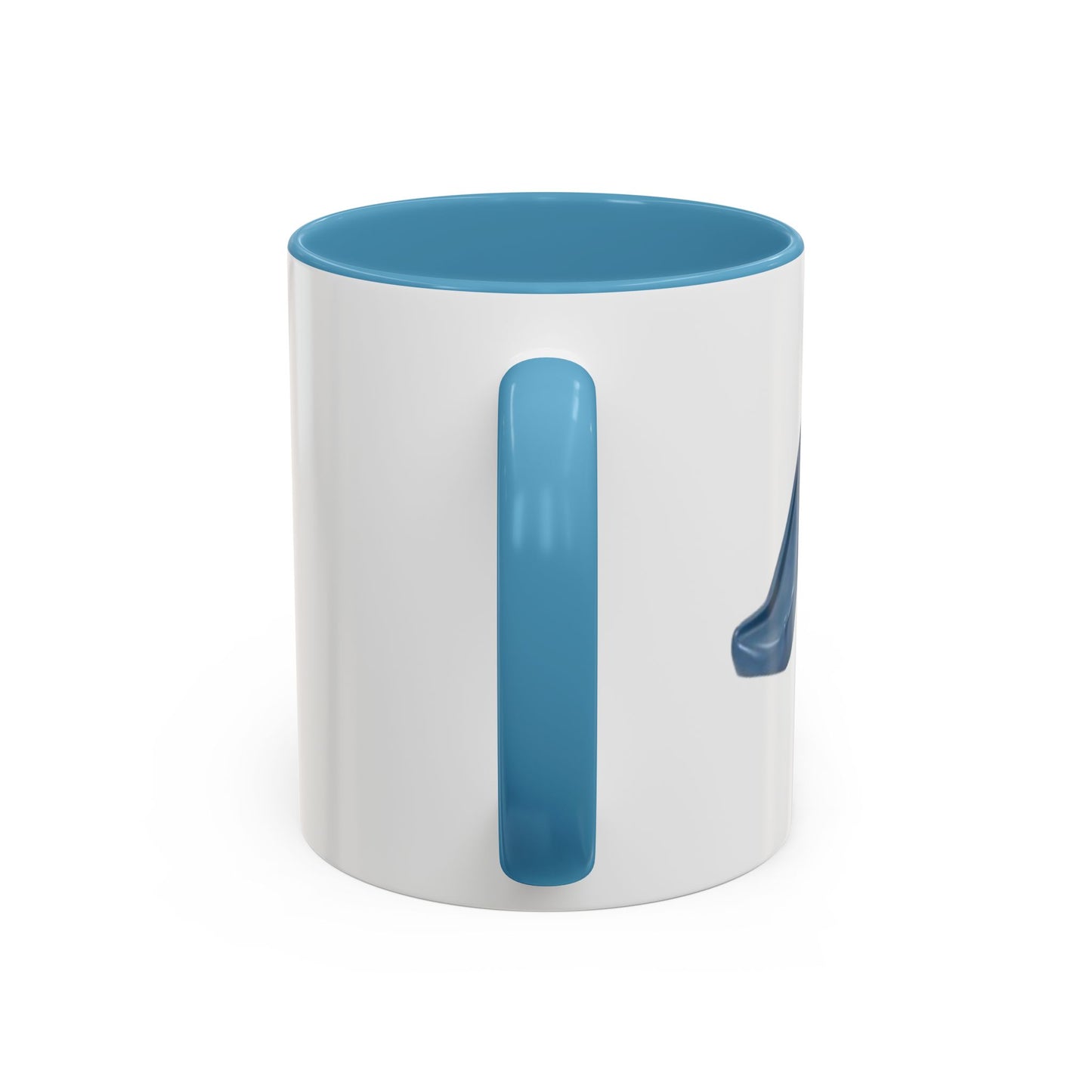 Cute Slide Cat Accent Coffee Mug — Cute Cat Coffee Cup (11/15oz)