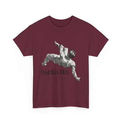 Inspiration Statue Art Tee — Classical Sculpture Graphic T-Shirt