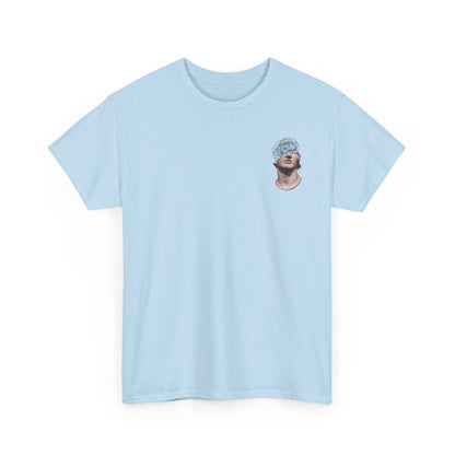 Abstract Mind Art Tee — Surreal Head Scribble Graphic T-Shirt