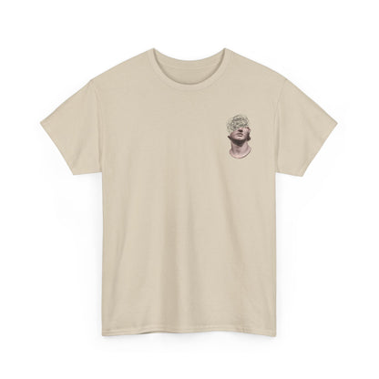 Abstract Mind Art Tee — Surreal Head Scribble Graphic T-Shirt