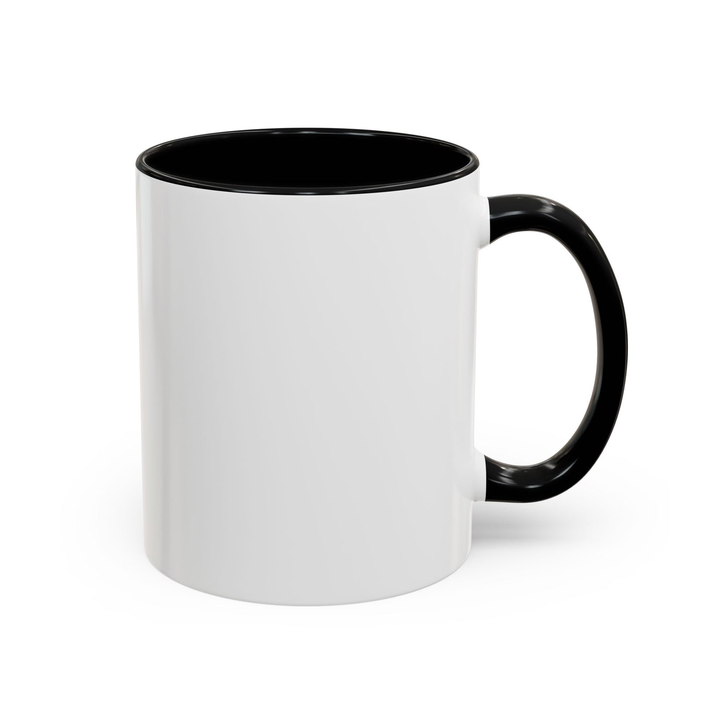 Cute Slide Cat Accent Coffee Mug — Cute Cat Coffee Cup (11/15oz)