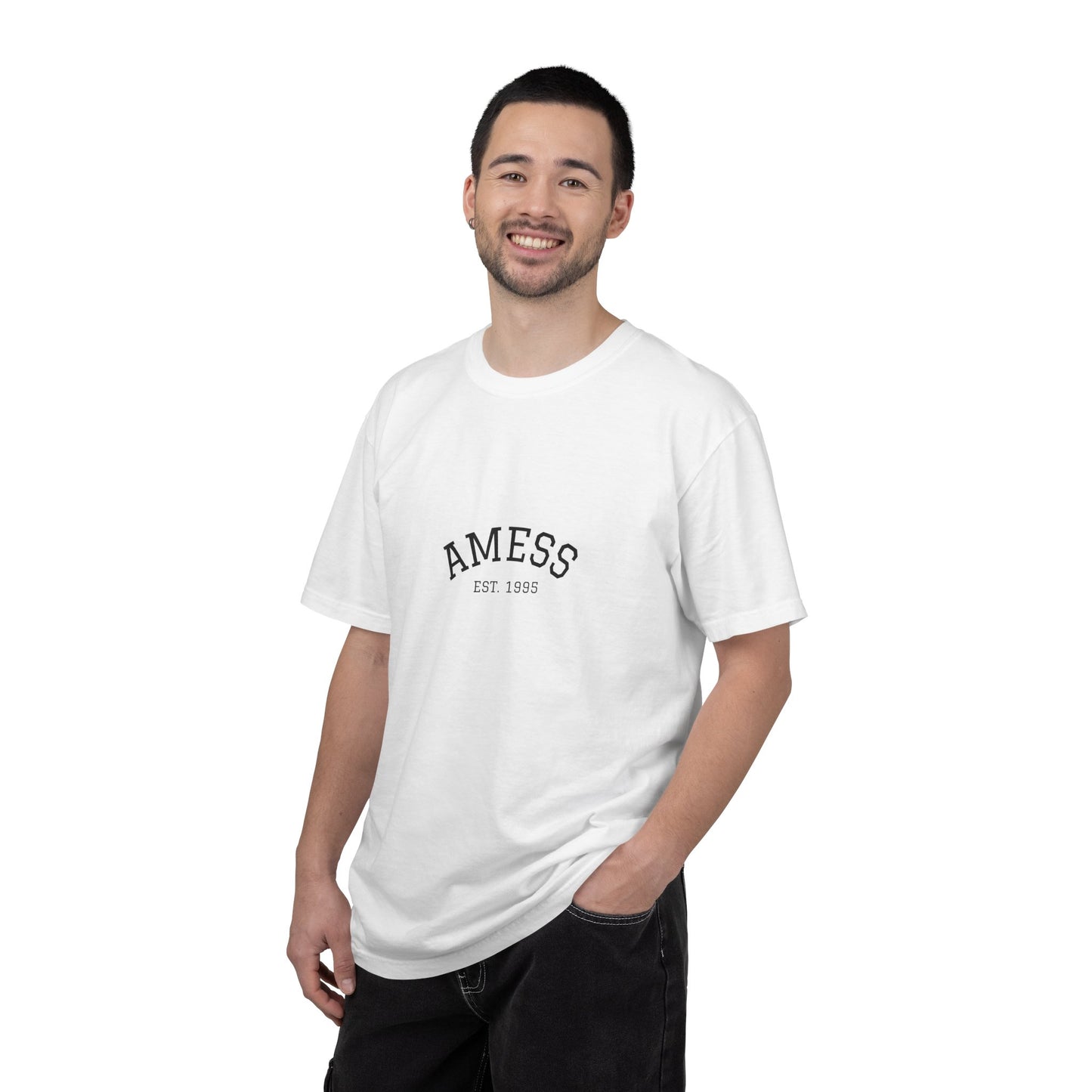 AMESS EST 1995 T-shirt | Minimal Logo Tee