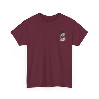 Abstract Mind Art Tee — Surreal Head Scribble Graphic T-Shirt